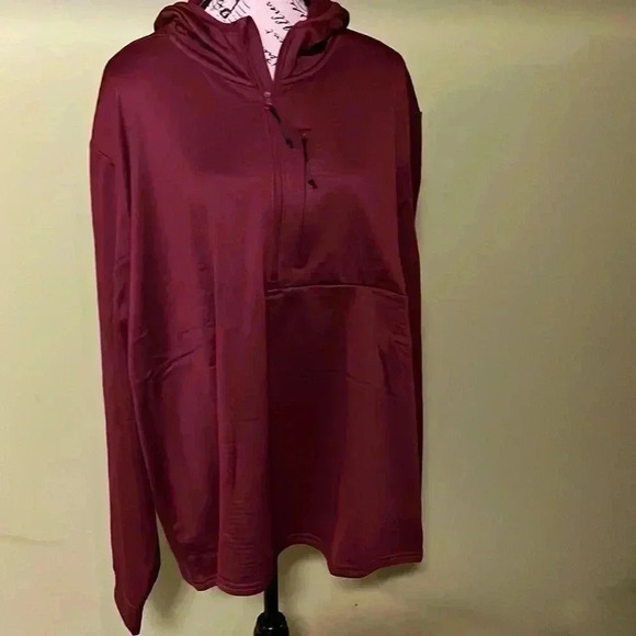 🆕 Burgundy, Men’s Hoodie Size 2X - Picture 1 of 5